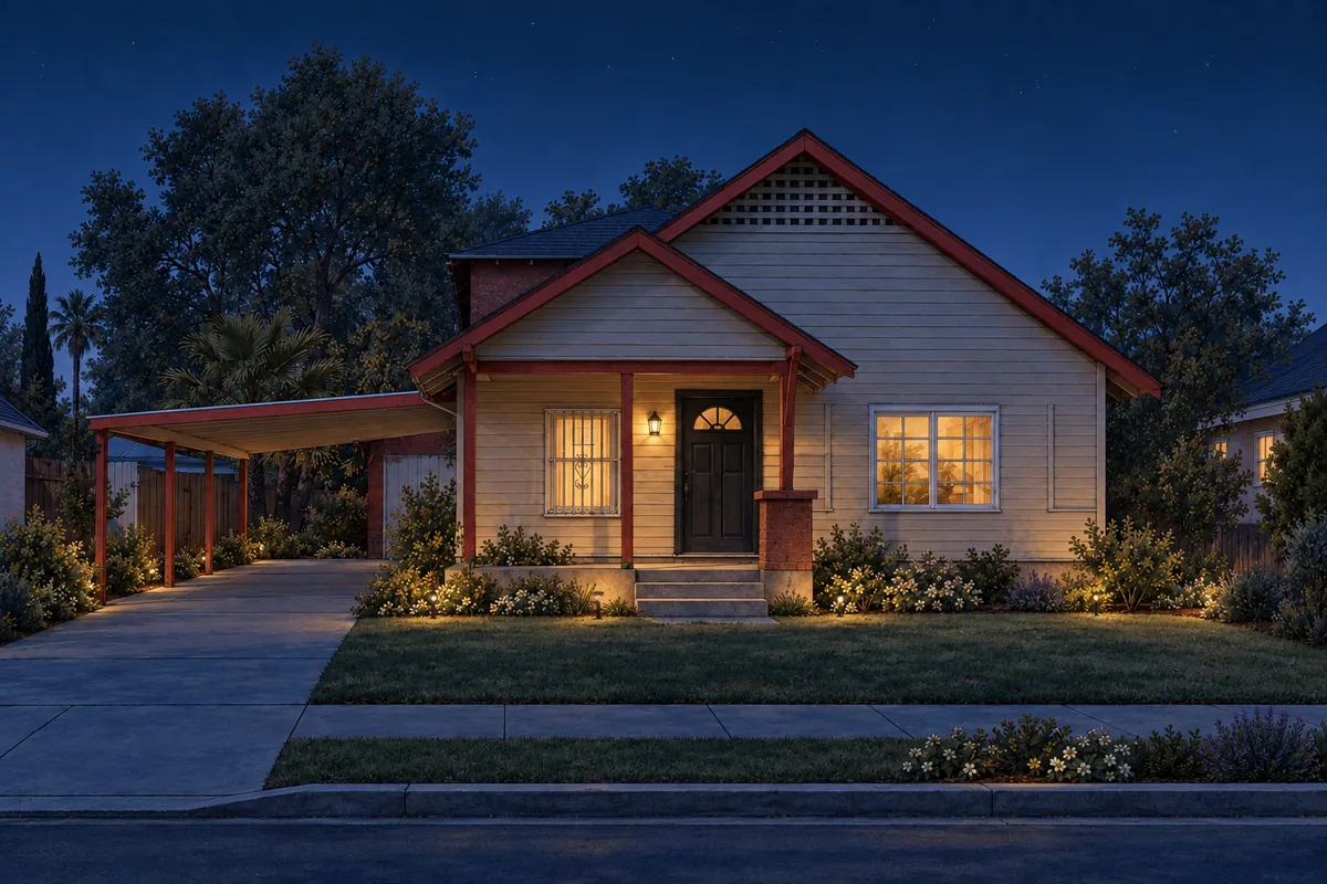 Illustration of 664 W 14th St, San Bernardino