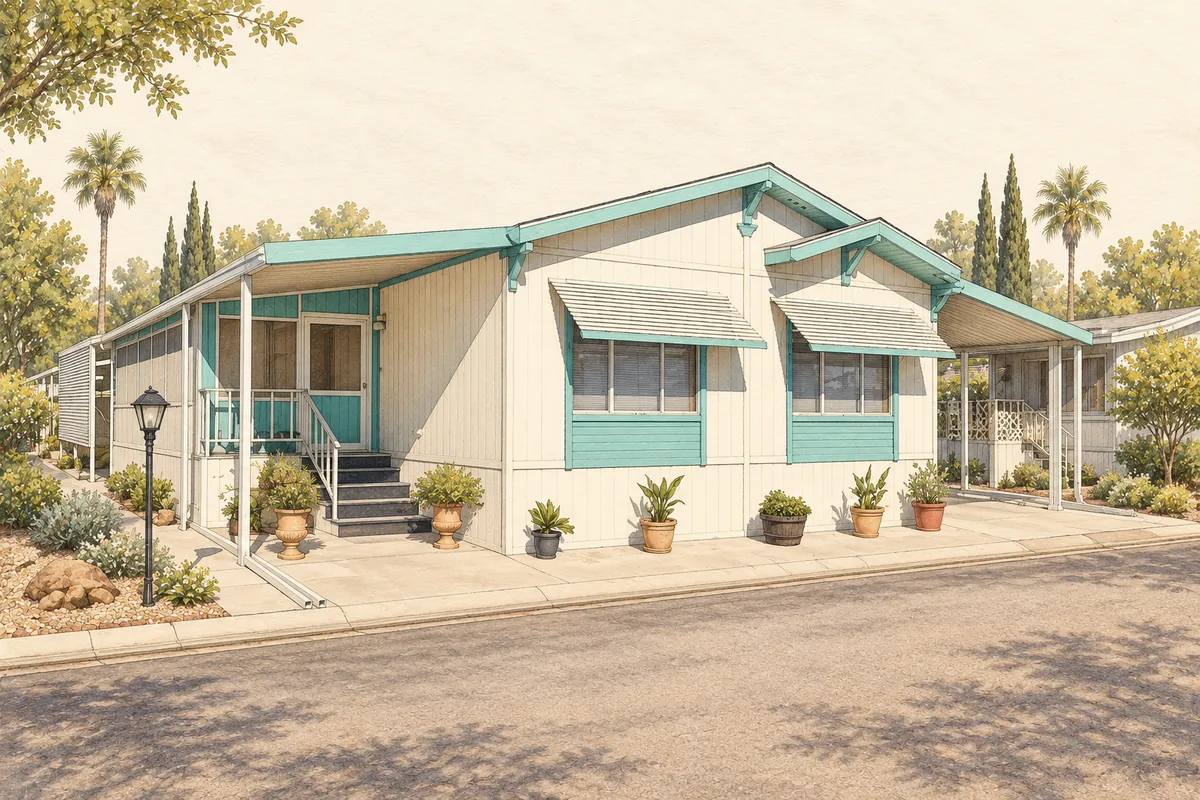 Illustration of 5001 W Florida Ave Space 311, Hemet